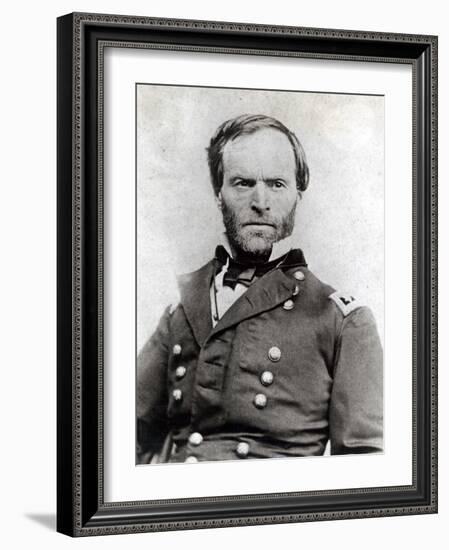 General William Tecumseh Sherman (1820-91)-null-Framed Photographic Print