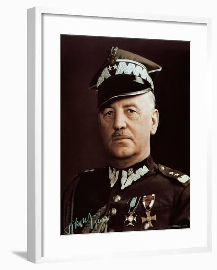 General Wladyslaw Sikorski-null-Framed Giclee Print