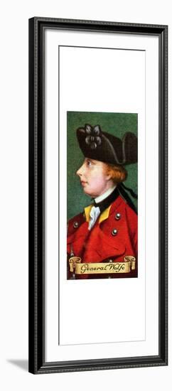 General Wolfe, taken from a series of cigarette cards, 1935. Artist: Unknown-Unknown-Framed Giclee Print