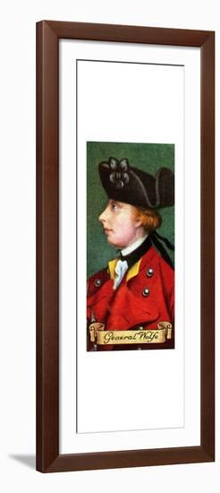 General Wolfe, taken from a series of cigarette cards, 1935. Artist: Unknown-Unknown-Framed Giclee Print