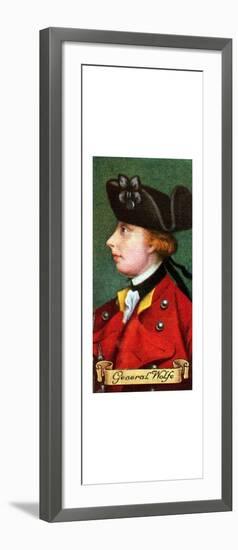General Wolfe, taken from a series of cigarette cards, 1935. Artist: Unknown-Unknown-Framed Giclee Print