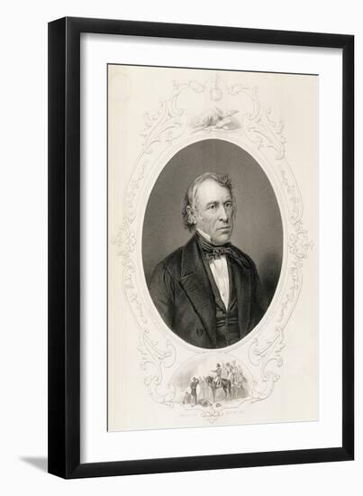 General Zachary Taylor from "The History of the United States", Vol. II-Mathew Brady-Framed Giclee Print