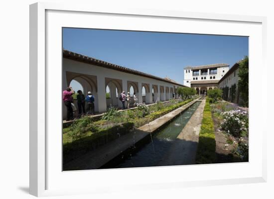 Generalife, Alhambra, Granada, Province of Granada, Andalusia, Spain-Michael Snell-Framed Photographic Print