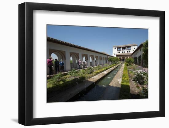 Generalife, Alhambra, Granada, Province of Granada, Andalusia, Spain-Michael Snell-Framed Photographic Print