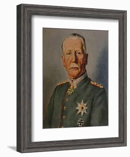 'Generaloberst von Einem. Geb. 1853. - Gemälde von Busch', 1934-Unknown-Framed Giclee Print