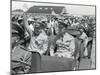 Generals Dwight Eisenhower and George Marshall Sitting in a Jeep at a Washington D.C. Airport-null-Mounted Photo