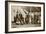 Generals Grant, Badeau, Rawlins, Comstock and Porter, and Colonels Duff, Dent, Robinett and Parker-Mathew Brady-Framed Giclee Print