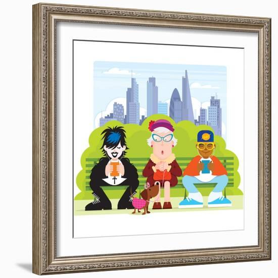 Generation X-Nick Diggory-Framed Giclee Print