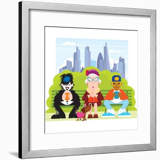 Generation X-Nick Diggory-Framed Giclee Print