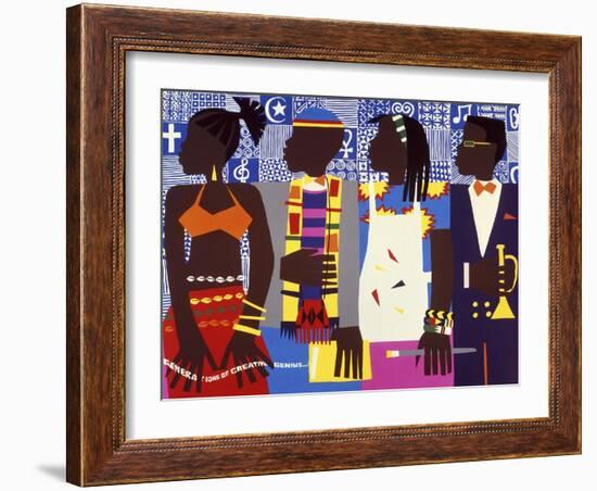 Generations-Varnette Honeywood-Framed Art Print