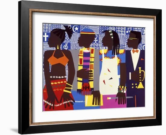 Generations-Varnette Honeywood-Framed Art Print