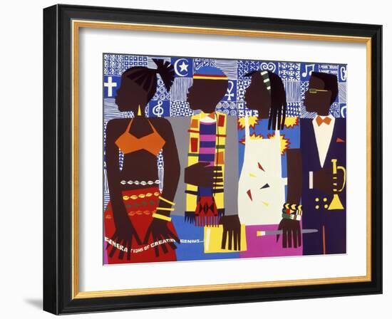 Generations-Varnette Honeywood-Framed Art Print