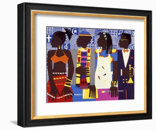 Generations-Varnette Honeywood-Framed Premium Giclee Print