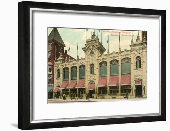 Genesee Amusement Company, Rochester, New York-null-Framed Art Print