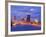 Genesee River and Rochester Skyline, New York State, United States of America, North America-Richard Cummins-Framed Photographic Print