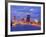 Genesee River and Rochester Skyline, New York State, United States of America, North America-Richard Cummins-Framed Photographic Print