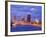 Genesee River and Rochester Skyline, New York State, United States of America, North America-Richard Cummins-Framed Photographic Print