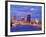 Genesee River and Rochester Skyline, New York State, United States of America, North America-Richard Cummins-Framed Photographic Print