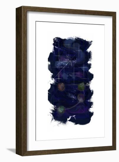 Genesis Day 4: Stars, 2014-Francois Domain-Framed Giclee Print