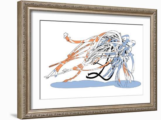 Genesis Worm-HR-FM-Framed Art Print