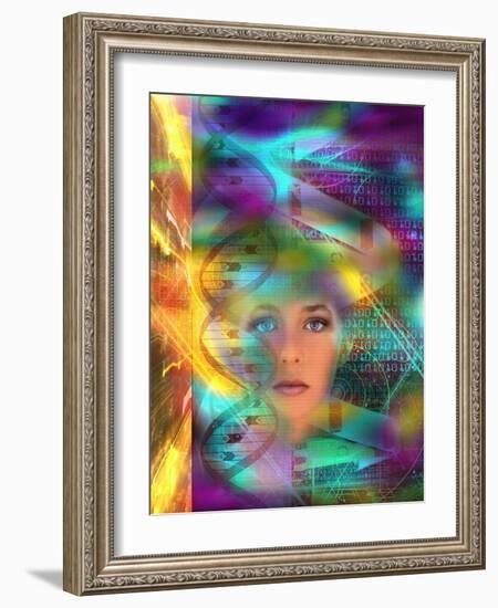 Genetic Code-Mehau Kulyk-Framed Photographic Print