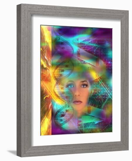 Genetic Code-Mehau Kulyk-Framed Photographic Print