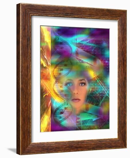 Genetic Code-Mehau Kulyk-Framed Photographic Print