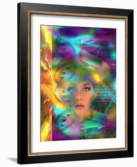 Genetic Code-Mehau Kulyk-Framed Photographic Print