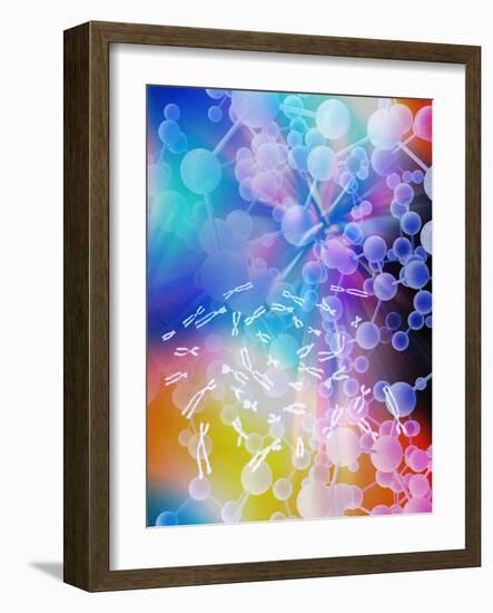 Genetic Factors In Diabetes-PASIEKA-Framed Photographic Print