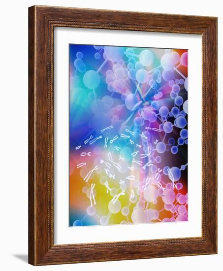 Genetic Factors In Diabetes-PASIEKA-Framed Photographic Print