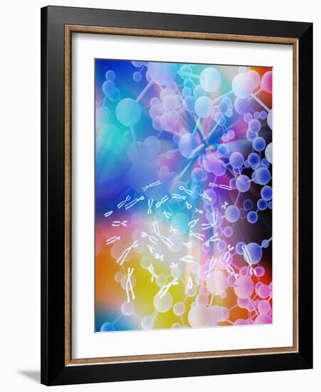 Genetic Factors In Diabetes-PASIEKA-Framed Photographic Print