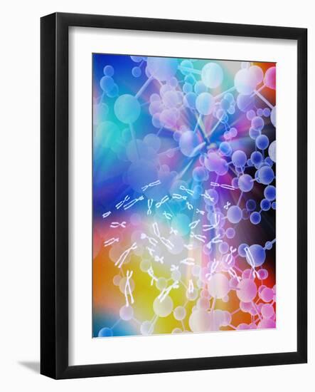 Genetic Factors In Diabetes-PASIEKA-Framed Photographic Print