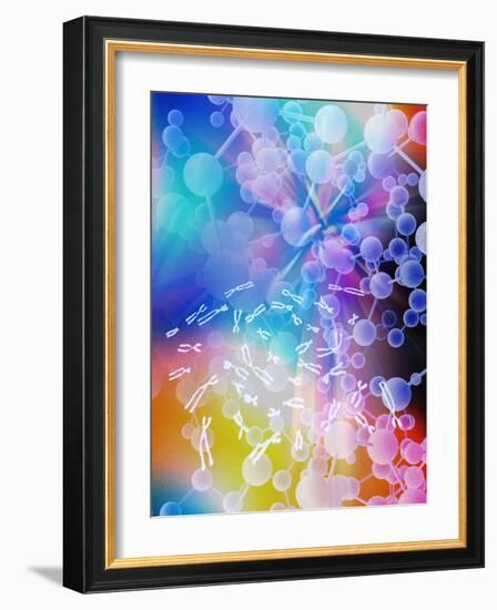 Genetic Factors In Diabetes-PASIEKA-Framed Photographic Print