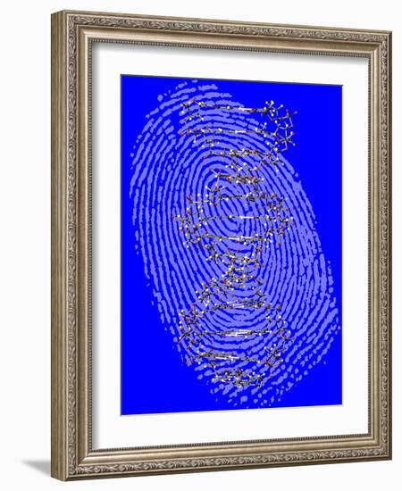 Genetic Fingerprint-Victor De Schwanberg-Framed Photographic Print