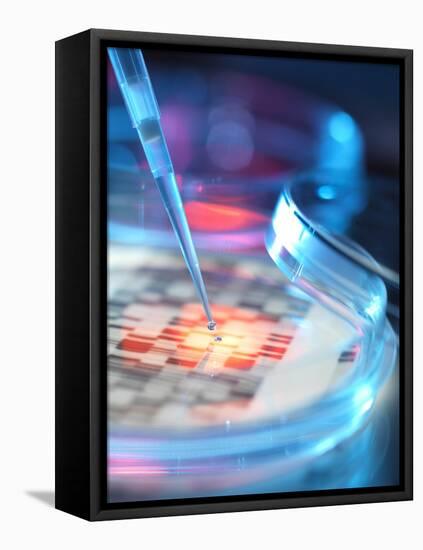 Genetic Research, Conceptual Image-Tek Image-Framed Premier Image Canvas