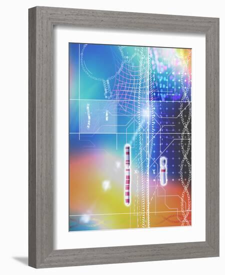 Genetic Research-PASIEKA-Framed Photographic Print