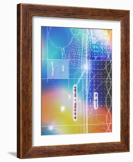 Genetic Research-PASIEKA-Framed Photographic Print