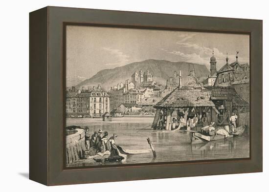 'Geneva', c1830 (1915)-Samuel Prout-Framed Premier Image Canvas