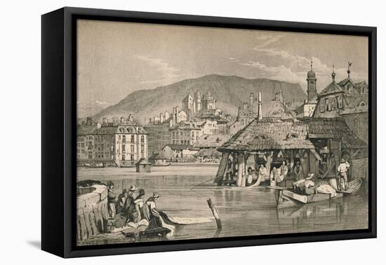 'Geneva', c1830 (1915)-Samuel Prout-Framed Premier Image Canvas