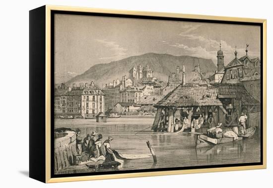 'Geneva', c1830 (1915)-Samuel Prout-Framed Premier Image Canvas