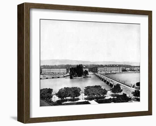 Geneva, Switzerland, 1893-John L Stoddard-Framed Giclee Print