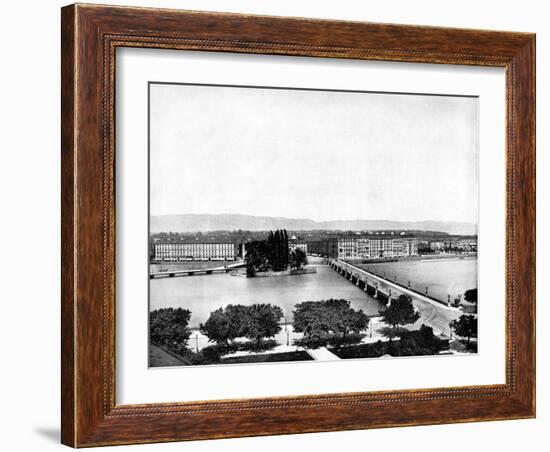 Geneva, Switzerland, 1893-John L Stoddard-Framed Giclee Print