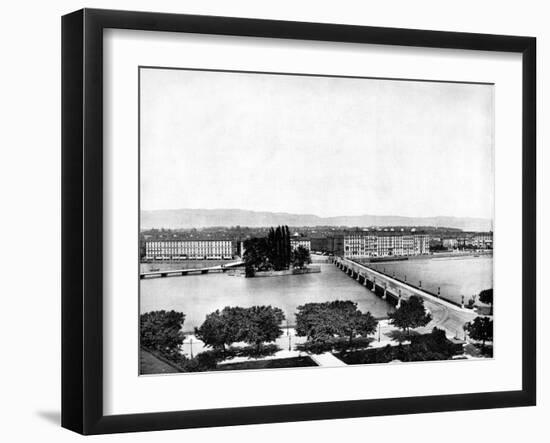 Geneva, Switzerland, 1893-John L Stoddard-Framed Giclee Print