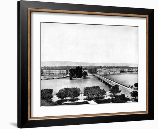 Geneva, Switzerland, 1893-John L Stoddard-Framed Giclee Print