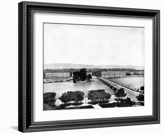 Geneva, Switzerland, 1893-John L Stoddard-Framed Giclee Print