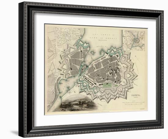 Geneva, Switzerland, c.1841-null-Framed Art Print