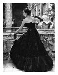 Lady in Formal Evening Dress-Genevieve Naylor-Stretched Canvas