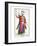 Genghis Khan from Receuil Des Estampes, Representant Les Rangs Et Les Dignites-Pierre Duflos-Framed Giclee Print