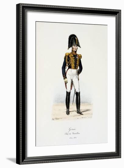 Génie, Chef De Bataillon, 1814-30-Eugene Titeux-Framed Giclee Print