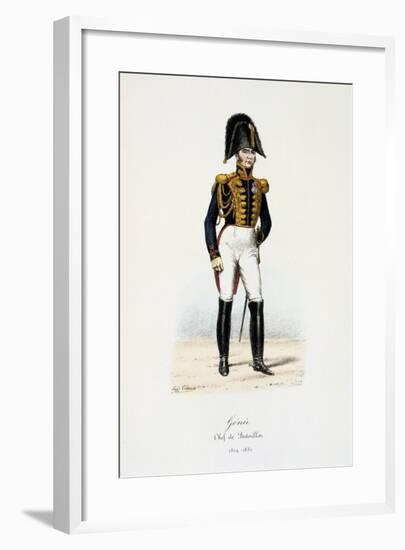 Génie, Chef De Bataillon, 1814-30-Eugene Titeux-Framed Giclee Print